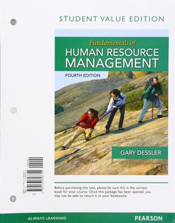 Fundamentals of Human Resource Management