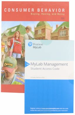 Consumer Behavior Plus 2019 Mylab Marketing with Pearson EText -- Access Card Package