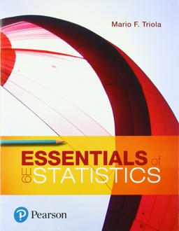 Essentials of Statistics Plus Mylab Statistics with Pearson EText -- 18 Week Access Card Package