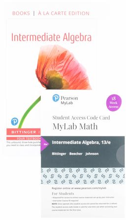 Intermediate Algebra, Loose-Leaf Edition Plus Mylab Math with Pearson EText -- 18 Week Access Card Package