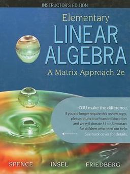 Elementary Linear Algebra