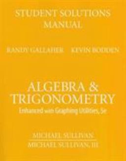 Algebra and Trigonometry
