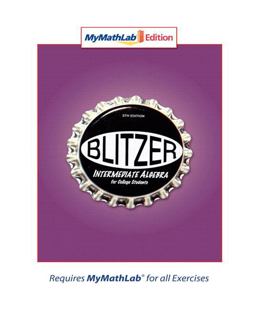 Intermediate Algebra for College Students