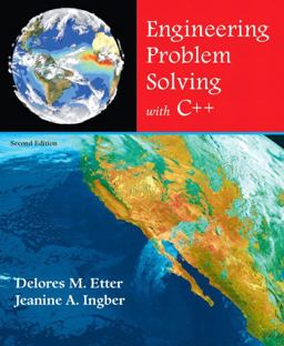 Engineering Problem Solving with C++ 2nd 9780136011750 Front Cover