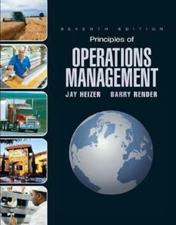 Principles of Operations Management and Student CD and Student DVD