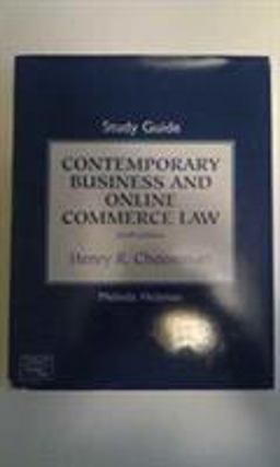 Contemporary Business and Online Commerce Law