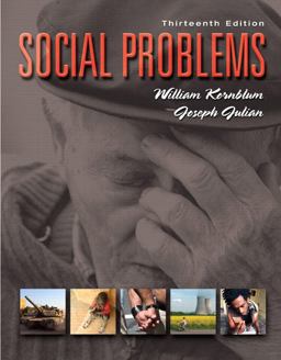 Social Problems 13th 9780136016489 Front Cover