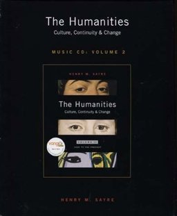 Music CD, Volume 2 for the Humanities