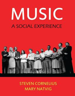 Music A Social Experience  9780136017509 Front Cover