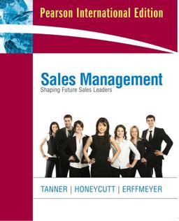 Sales Management  9780136026112 Front Cover