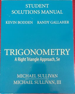 Student Solutions Manual -Value Pack 5th 9780136029434 Front Cover