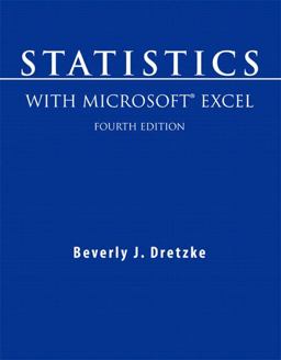 Statistics with Microsoft Excel