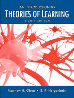 Introduction to the Theories of Learning 8th 9780136057727 Front Cover