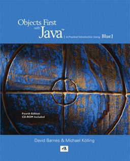 Objects First with Java A Practical Introduction Using BlueJ 4th 9780136060864 Front Cover