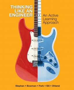 Thinking Like an Engineer An Active Learning Approach 1st 9780136064428 Front Cover