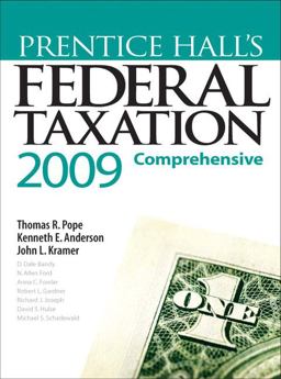Prentice Hall's Federal Taxation Comprehensive 2009