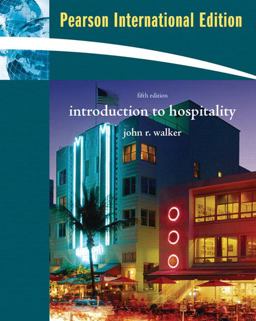Introduction to Hospitality Introduction to Hospitality