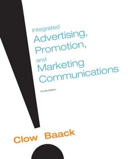 Integrated Advertising, Promotion and Marketing Communications