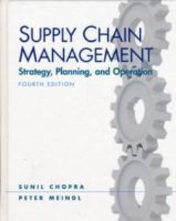 Supply Chain Management Stategy, Planing, and Opeation 4th 9780136080404 Front Cover