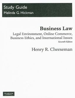 Study Guide for Business Law