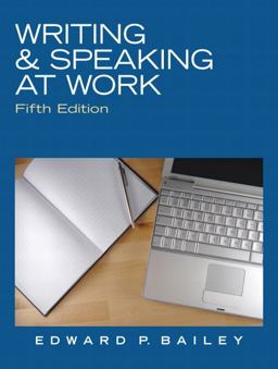 Writing and Speaking at Work 5th 9780136088554 Front Cover
