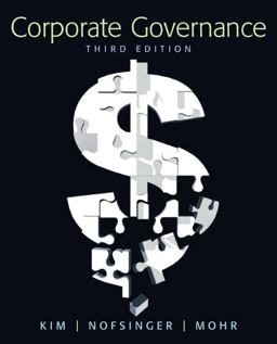 Corporate Governance 3rd 9780136096986 Front Cover