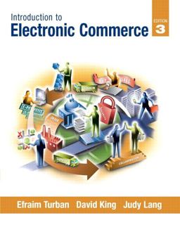 Introduction to Electronic Commerce 3rd 9780136109235 Front Cover