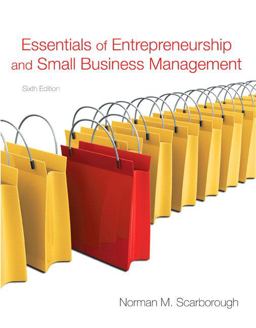 Essentials of Entrepreneurship and Small Business Management 6th 9780136109594 Front Cover