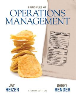 Principles of Operations Management 8th 9780136114468 Front Cover