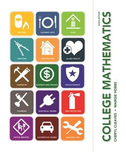College Mathematics 9th 9780136116325 Front Cover