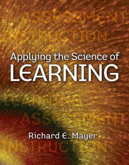 Applying the Science of Learning  9780136117575 Front Cover
