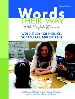 Words Their Way with English Learners Word Study for Phonics, Vocabulary, and Spelling 2nd 9780136119029 Front Cover
