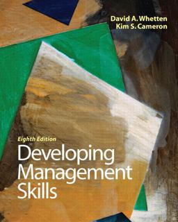 Developing Management Skills 8th 9780136121008 Front Cover
