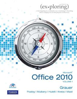 Microsoft Office 2010  9780136122326 Front Cover