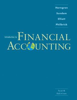 Introduction to Financial Accounting 10th 9780136122975 Front Cover