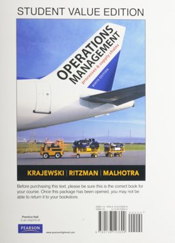 Operations Management, Student Value Edition