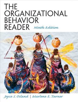 Organizational Behavior Reader 9th 9780136125518 Front Cover