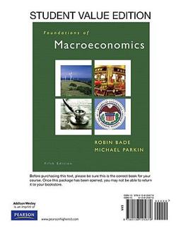Foundations of Macroeconomics, Student Value Edition