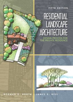Residential Landscape Architecture Design Process for the Private Residence 5th 9780136126973 Front Cover