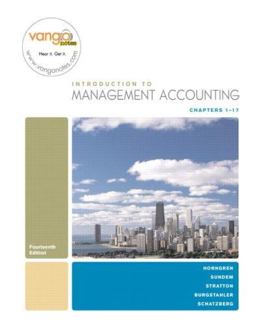 Management Accounting 14th 9780136129219 Front Cover