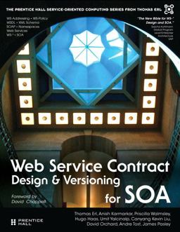 Web Service Contract Design and Versioning for SOA  9780136135173 Front Cover