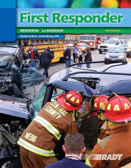First Responder 8th 9780136140597 Front Cover