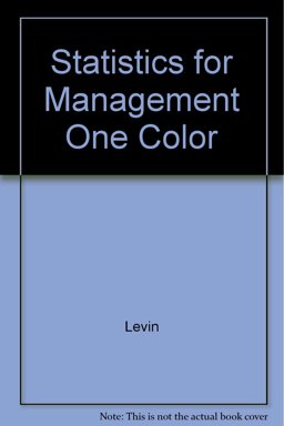 Statistics for Management Statistics for Management