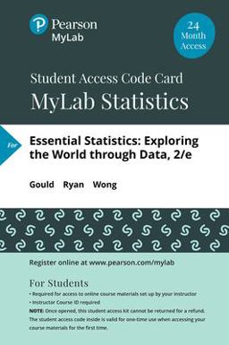 MyLab Statistics with Pearson EText -- Standalone Access Card -- for Essential Statistics