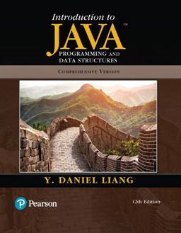 Introduction to Java Programming and Data Structures, Comprehensive Version 12th 9780136520238 Front Cover
