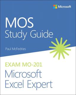 MOS Study Guide for Microsoft Excel Expert Exam MO-201  9780136627524 Front Cover