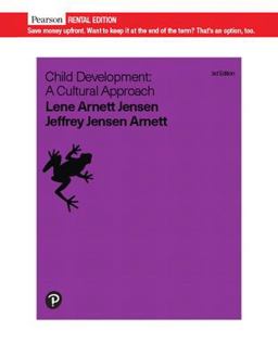 CHILD DEVELOPMENT:CULTURAL APPROACH  9780136636656 Front Cover
