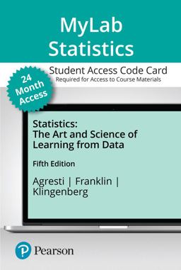 MyLab Statistics with Pearson EText -- Standalone Access Card -- for Statistics