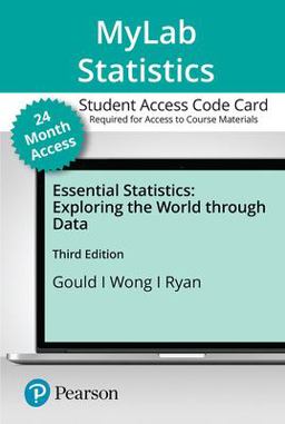 Mylab Statistics with Pearson Etext -- Standalone Access Card -- for Essentials of Statistics -- 24 Months