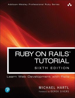 Ruby on Rails Tutorial 6th 9780136702658 Front Cover
